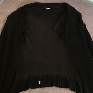 Mossimo black knit cardigan